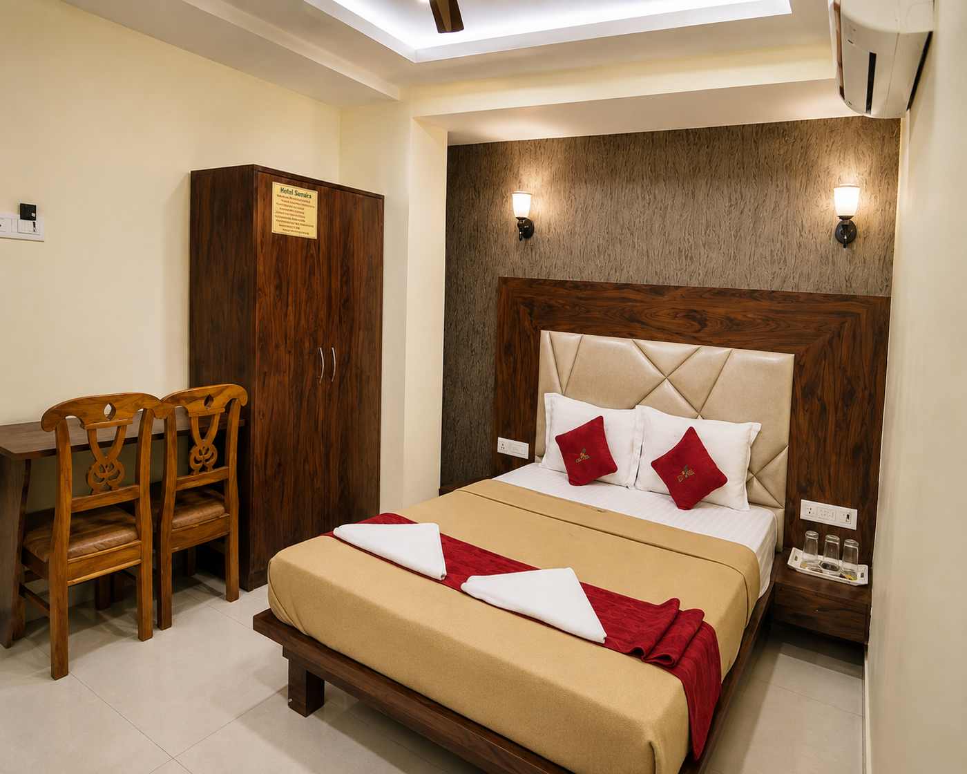 Standard Double Room — Hotel Samaira Residency
